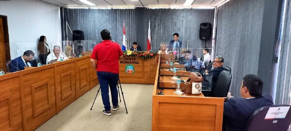 Concejales en receso - San Lorenzo Hoy