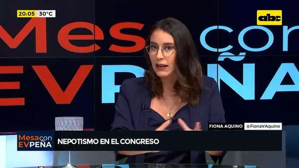 Video: nepotismo en el Congreso - Mesa de Periodistas - ABC Color