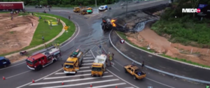Accidente fatal en Caacupé: cisterna transportaba 15 mil litros de diésel y 10 mil de nafta - Megacadena - Diario Digital