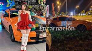 Incautan vehículo de conocida influencer en Encarnación