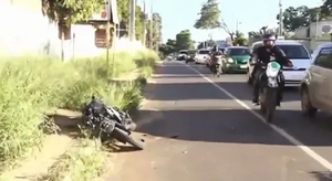 Agente del Grupo Lince muere tras ser rozado por un automóvil y embestido por otro - Noticiero Paraguay