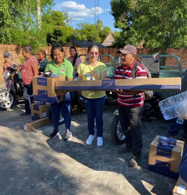 Comunidades indígenas de Puerto Casado son beneficiados a través de microproyectos - .::Agencia IP::.