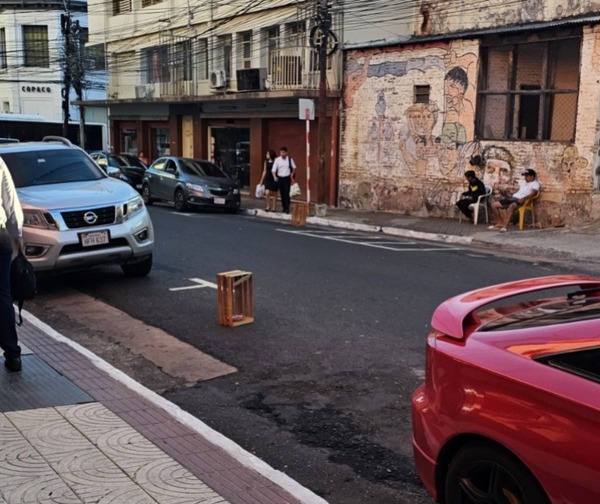 CUIDACOCHES SE APODERAN DE ESTACIONAMIENTOS TARIFADOS