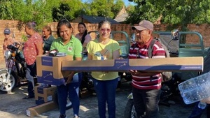 Comunidades indígenas de Puerto Casado son beneficiados a través de microproyectos