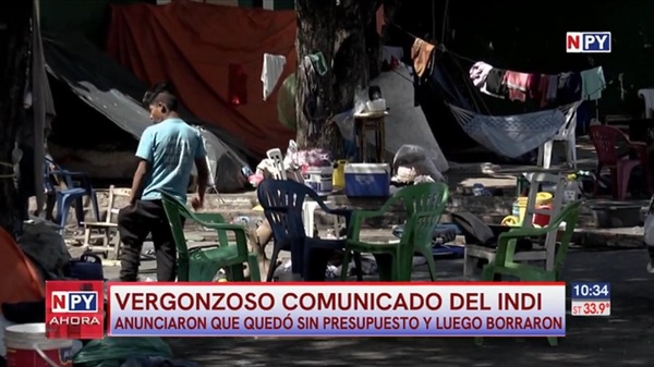Indígenas repudian el inaceptable comunicado del INDI - Noticias Paraguay