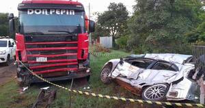 La Nación / Joven fallece en accidente rutero en Hernandarias