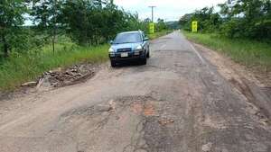 Estado calamitoso del ramal que une 4 distritos con rutas nacionales en departamento de Caaguazú - Nacionales - ABC Color