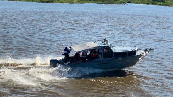 Lucha al contrabando: Inician monitoreo fluvial en zonas rojas para ser implacables en 2024