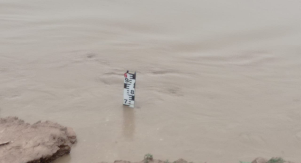 Niveles del río Pilcomayo están en bajante tras alcanzar los 5,74 metros en Pozo Hondo