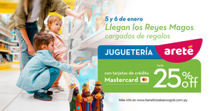 Banco GNB y Supermercados Aret茅 celebran la magia de los Reyes Magos - Revista PLUS