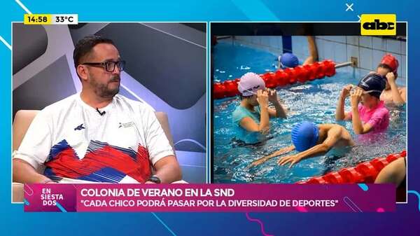 Video: Colonia de Verano en la SND - Ensiestados - ABC Color