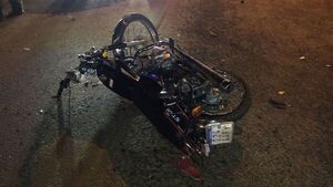 Alberdi: Tras accidente de motocicleta, caen dos personas buscadas por hurto