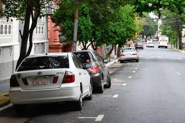 Estacionamiento tarifado: conductores de plataformas se ven beneficiados - Nacionales - ABC Color