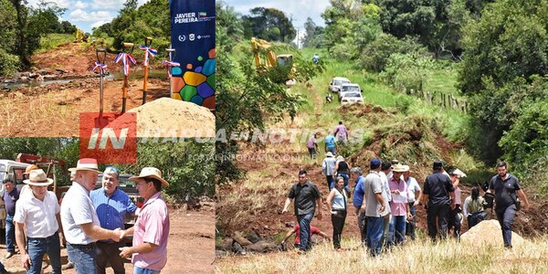 GOBERNACIÓN DE ITAPÚA INICIA EL AÑO CON LA CONSTRUCCIÓN DE CUATRO PUENTES - Itapúa Noticias
