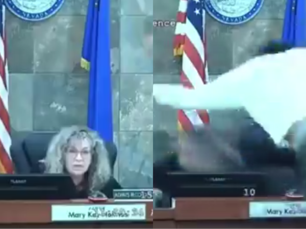 (VIDEO). Un hombre que atacó a una jueza en el estado de Nevada, EE.UU., luego de que ésta le negara la libertad condicional