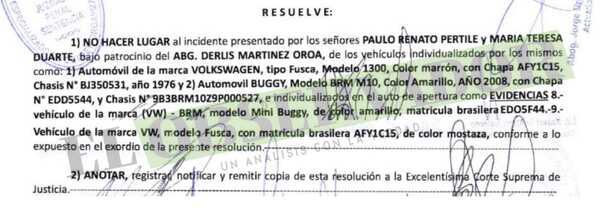 Rechazan devolución de evidencias que serán expuestas en juicio por tráfico de drogas