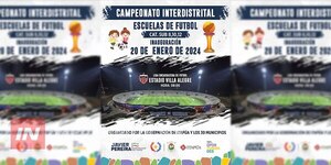 LANZAN CAMPEONATO INTERDISTRITAL DE ESCUELAS DE FÚTBOL 2024 EN ITAPÚA - Itapúa Noticias