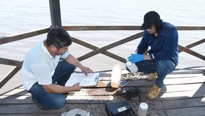 Mades inicia campaña de monitoreo de calidad de agua del Lago Ypacaraí