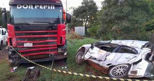 Diario HOY | Joven muere tras chocar contra camión de gran porte