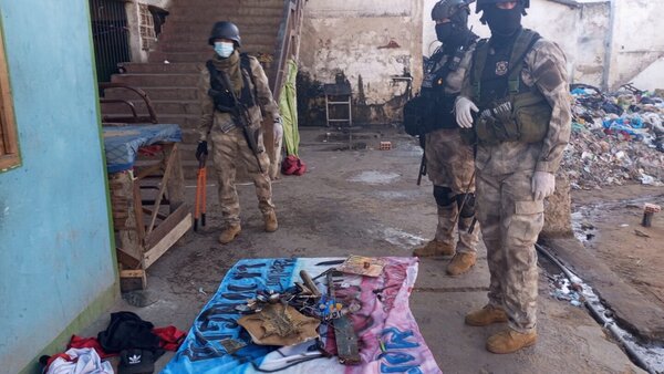 Operativo Veneratio: Con un ambiente más tranquilo, requisan armas y drogas en Tacumbú