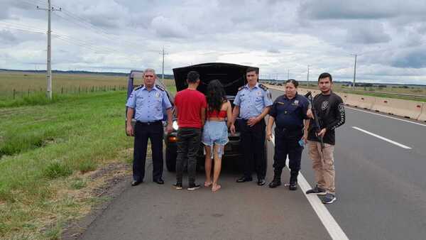 GPS facilitó localización de una camioneta robada en Ñemby y ahora hay dos detenidos