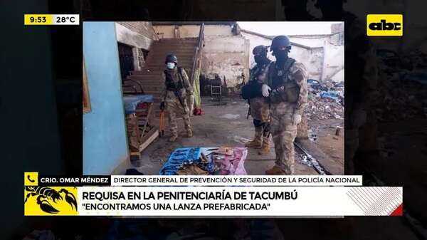 Video: Requisa en la Penitenciaría de Tacumbú - ABC Noticias - ABC Color