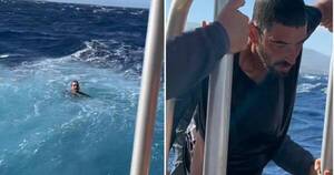 La Nación / Milagro absoluto: pescador sobrevivió 24 horas flotando en el mar
