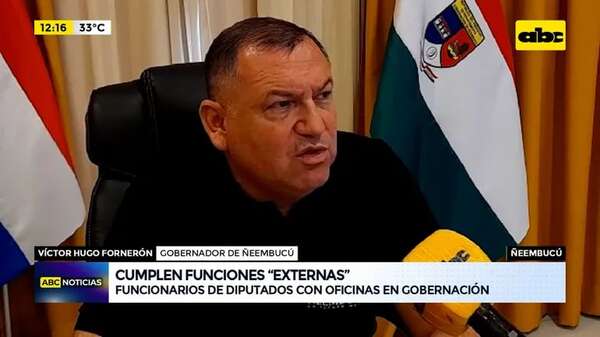 Video: Cumplen funciones “externas” - ABC Noticias - ABC Color
