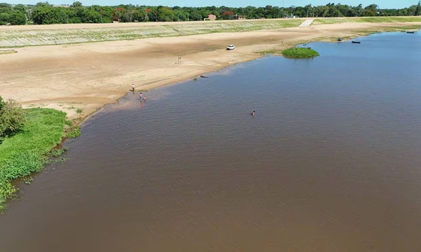 La ciudad de pilar da la bienvenida al verano con su primera playa municipal