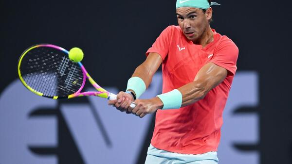 Nadal tras su segunda victoria en Brisbane: "Me siento competitivo"