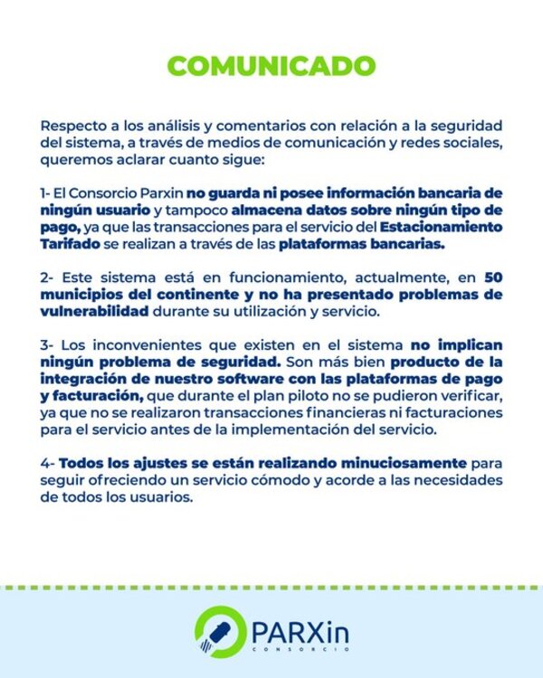 Presentarán denuncian contra Parxin por inconvenientes