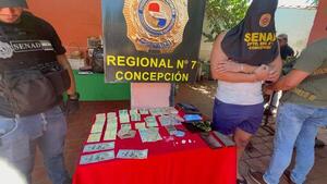 Operativo en Horqueta: La SENAD lidera allanamiento, incautando drogas y dinero local y extranjero