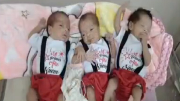 Ayuda para bebés prematuras: Padres buscaban un varón y le vinieron tres “Milagros”