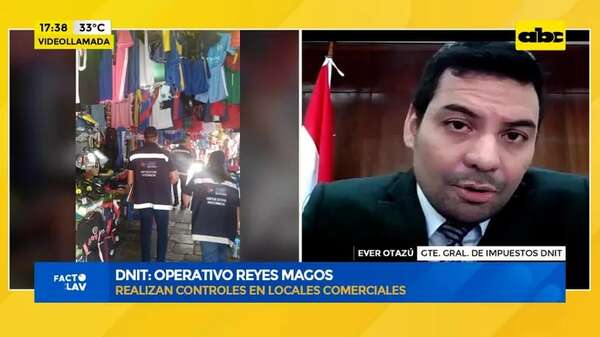 Operativo reyes magos: DNIT realiza controles en los comercios - Factor Clave - ABC Color