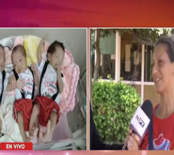 Padres de trillizas piden ayuda a la ciudadanía - Paraguay.com