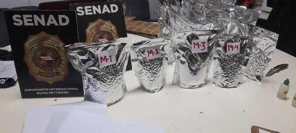 Incautan más de 3 kilos de marihuana con alta concentración de THC proveniente de Miami - trece