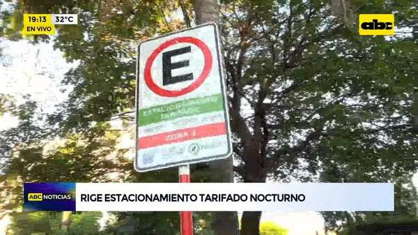 Video: desde hoy arranca el estacionamiento tarifado nocturno - ABC Noticias - ABC Color