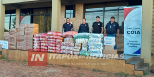 INCAUTARON VARIAS MERCADERÍAS DE CONTRABANDO EN NARANJITO - Itapúa Noticias