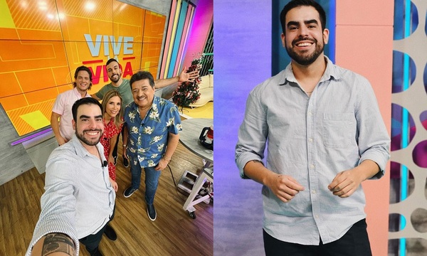 Oscar Ayala se sumó a E40 y habló en “Vive la vida” | Telefuturo