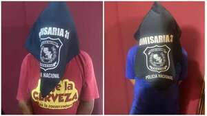 Aprehenden a presunto autor de un hurto domiciliario y al supuesto reducidor de los objetos robados - Policiales - ABC Color