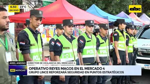 Video: Operativo Reyes Magos en el Mercado 4 - ABC Noticias - ABC Color