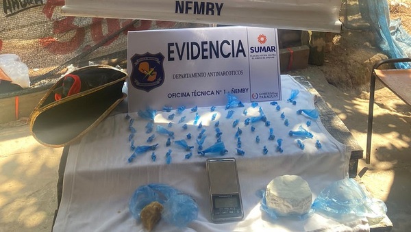 Incautan drogas y detienen de supuestos traficantes