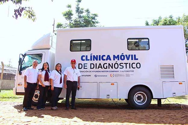 Realizaron jornada de atención médica con clínica móvil en Hernandarias | DIARIO PRIMERA PLANA