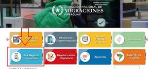 ¿Vas a viajar en auto estos días? Paso a paso del trámite migratorio en línea  - Nacionales - ABC Color