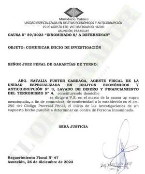 Fiscal investiga supuesto nepotismo en Diputados y solicita legajo de Alejandro Ovelar