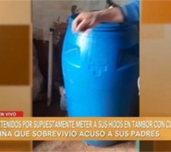 Niña que sobrevivió al barril de cloro acusó a sus padres - Paraguay.com