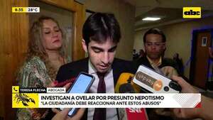 Video: Fiscalía investiga denuncia por supuesto nepotismo - ABC Noticias - ABC Color
