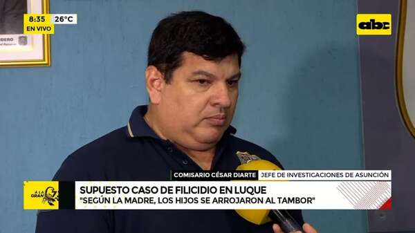 Video: Dos versiones sobre presunto filicidio en Luque - ABC Noticias - ABC Color