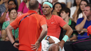 Versus / Rafael Nadal indicó un diagnóstico preliminar sobre su lesión en Brisbane