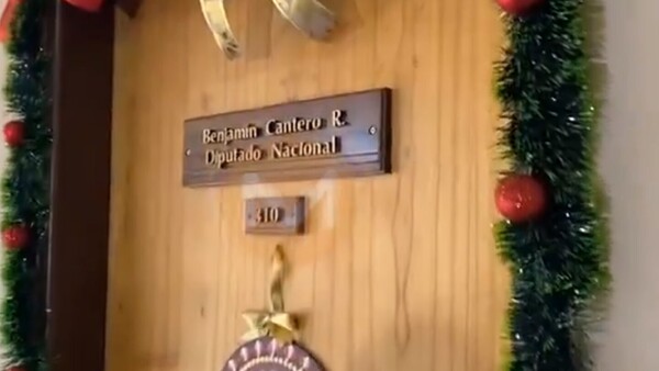 En medio de polémica, esposa de Benjamín Cantero no se presenta a trabajar